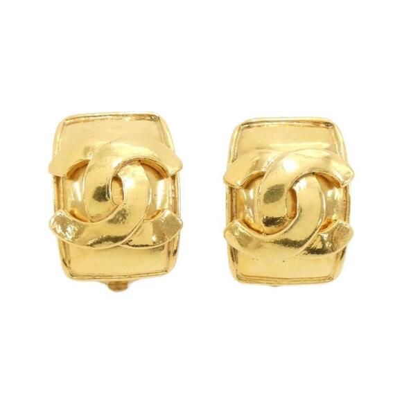 CHANEL Authentic Gold Earrings